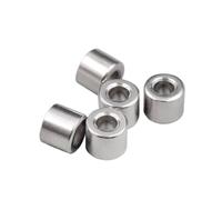 SHENGG Joint de rondelle de douille en acier inoxydable M2 M3 M3.5 M4 304, manchon d'espacement rond creux non fileté OD 4/5/6/7/8/9/10mm