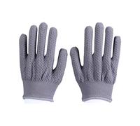 ShengQuanHao Gants de Polissage Nylon Gants Pineapple Texture Absorbant la Sueur Flexible des Perles Tâches Fines Atelier Adapté aux Loisir Créatif, Gris