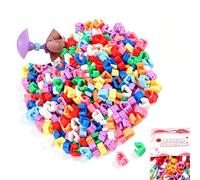SHENGYIG 300 Pièces Pinces Ballon PVC Colorées Flexibles Fêtes et Festivals | Pinces Pratiques pour Fermer Facilement Les Ballons, Parfaites pour Décorations de Soirées et Événements