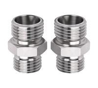 shenruifa Lot de 2 raccords de tuyau M14 pour pelleteuse hydraulique | Petit raccord fileté de tuyau