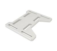 shenruifa Plaque de Support Moteur, Réglable pour Mini Motos (Argent) | Alliage d\'aluminium, utilisation polyvalente, installation facile, amélioration de la stabilité
