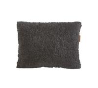 Shepherd of Sweden Coussin en peau de mouton Shepherd Lina 40 x 30 cm gris asphalte