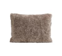 Shepherd of Sweden Coussin en peau de mouton Shepherd Lina 40 x 30 cm pierre