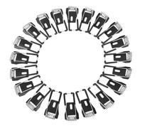 SHERCHPRY 20 Pièces Clips à Ressort pour Luminaire Encastré Construction Robuste et Installation Facile en Tôle Laminée à Froid Accessoires Élégants pour Usage Professionnel ou Bricolage
