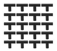SHERCHPRY 20 Pièces Connecteur Modulaire pour Étagère Adaptateur de Tube Voies pour Meuble Chaussure Rangement Placard Résistant et Ajustable Diamètre