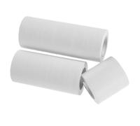 SHERCHPRY 3 Rouleaux Moulure Flexible Autocollante en Pvc Blanc pour Décoration Murale, Plinthe Autocollante 5m pour Salon, la Cuisine et Couloir, Facile à Poser et Couvre les Taches