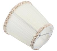 SHERCHPRY Abat-jour en Tissu Beige pour Lampe Cylindrique, Accessoire de Lampe Solide et Élégant, Protection la Décoloration, pour Décoration Salon