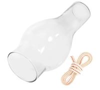 SHERCHPRY Abat-jour Facile à Installer Vintage pour Lampe à Pétrole en Verre Diamètre 5,3 Cm Protège les Yeux 1 Set Compatible Lampe à Kérosène