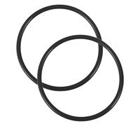SHERCHPRY Anneau de couvercle du doseur de chlorinateur 2pcs, joint torique en caoutchouc noir, compatible CL100 CL110, pour bouchons de chlorinateur, étanchéité