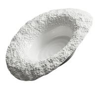 SHERCHPRY Assiette Creuse à Pâtes 25 Cm en Céramique Simple Intégrée pour Salade et Dîner Restaurant
