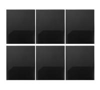 SHERCHPRY Chemises à Poches Plastique 6pièces Double Poche Format A4 Pour Organisation Et Protection Des Documents En Milieu Scolaire