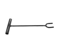 SHERCHPRY Clé Longue à Vanne en Acier Allié, Poignée en T, Fourche U Noire | Coupure Rapide, Accès aux Coffrets Profonds, Outil Robuste pour Radiateurs, Urgence Domestique, Maintenance Technique
