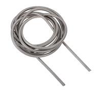 SHERCHPRY Gaine de câble en Acier Inoxydable Flexible 5 mm, Tube Conduit Robuste pour Organisation des Fils au Bureau et Gestion des câbles domestiques
