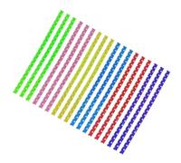 SHERCHPRY Liens métalliques pour sacs à friandises 300 pièces en plastique avec fil de fermeture de 10 cm pour emballage de confiseries Couleur Aléatoire