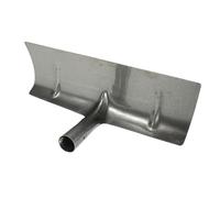 SHERCHPRY Pelle à Racleur en Fer Argenté 39cm pour Nettoyage Élevage Pigeons et Volailles, Outils Manuel Multifonction pour Gratter Fientes en Élevage, Équipement Robuste et Pratique