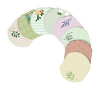 SHERCHPRY Plant Pattern Sticky Notepads Set 8 Pieces Self Adhesive Memo Pads Portable For Classroom Office And Home With Unique Design And Convenient Use