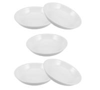SHERCHPRY Plat Chauffe-Cire Rond en Porcelaine 10 Cm pour Diffuseur Bougie, Porte-Fondant de Cire, Accessoire pour Lampe à Parfum