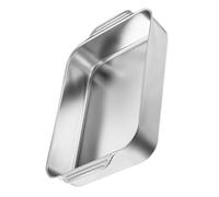 SHERCHPRY Plat Résistant aux Hautes Températures en Acier Inoxydable pour Four Rectangulaire pour Rôtissoire Couvercle Cuisine
