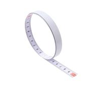 SHERCHPRY Règle de Menuiserie Autocollante en Acier, Échelle Métrique | Ruban pour Rail D’onglet, Mesure Précise et Résistante à L’usure, à Découper Selon la Longueur Souhaitée