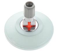 SHERCHPRY Socle Rotatif en Plastique pour Balai Rond, Accessoire Robuste Compatible pour Remplacement Tête de Balai, Rotation Fluide pour Nettoyage Domestique
