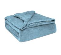 Sherpa Canape Couverture Polaire 130x160cm, Épaisse Warm Plaid Blanket - Briebe