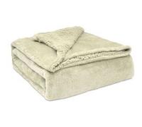 Sherpa Canape Couverture Polaire 130x160cm, Épaisse Warm Plaid Blanket - Briebe