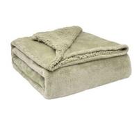 Sherpa Canape Couverture Polaire 130x160cm, Épaisse Warm Plaid Blanket - Briebe