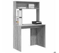 ShieldPro®Meuble ordinateur/Bureau PC - CLOUD - Cabinet de Bureau Gris Sonoma 91x50x149 cm - Bois d'ingénierie 8280149