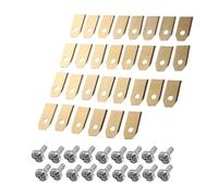 Shiketong Kit De Vis De Lame, Compatible avec Husqvarna, Compatible avec Gardena, en Acier Inoxydable, for Tondeuse À Gazon Robot, Accessoire Matériel(30Pcs Gold)