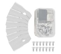 Shiketong Lame De Coupe, Compatible for Husqvarna, Compatible for Gardena, 30 Pièces De Rechange for Tondeuse À Gazon, Pièce De Coupe for Tondeuse À Gazon Robotique(Style B)