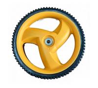 Shiketong Roue Arrière De Tondeuse À Gazon 294 MM, Compatible pour Husqvarna, Compatible pour McCulloch,5324035-09,5324327-49,532403509,532432749