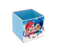 Shimmer & Shine SS12119 Boîte de Rangement Carrée Multicolore 31 x 31 x 31 cm