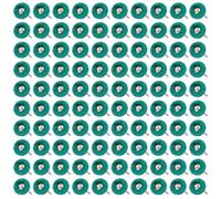 Shineboc 100 Pièces Meules à Polir Kit, 25mm Accessoires Dremel Polissage Abrasif Grain 150 Pour Outils Rotatifs Dremel Pour Polir Bijoux Bois