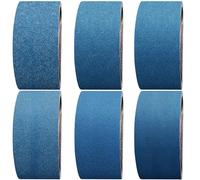 Shineboc 10PCS Bandes Abrasives 100 x 610 mm Grain 40/60/80/120/240/400