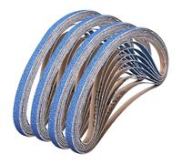 Shineboc 30PCS Bande Abrasive 9 x 533 mm 40 Grain