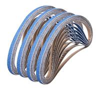 Shineboc 30PCS Bande Abrasive 9 x 533 mm 60 Grain