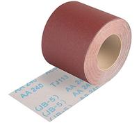 Shineboc Rouleau de Papier Abrasif Grain 240, 93 mm x 10 m Papier de Verre en Toile émeri à Base de Tissu,Ponçage Humide Rouleau Abrasif pour Métal Bois,pour Ponceuses Vibrantes et Manuelles