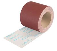 Shineboc Rouleau de Papier Abrasif Grain 400, 93 mm x 10 m Papier de Verre en Toile émeri à Base de Tissu,Ponçage Humide Rouleau Abrasif pour Métal Bois,pour Ponceuses Vibrantes et Manuelles