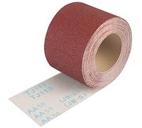 Shineboc Rouleau de Papier Abrasif Grain 60, 93 mm x 10 m Papier de Verre en Toile émeri à Base de Tissu,Ponçage Humide Rouleau Abrasif pour Métal Bois,pour Ponceuses Vibrantes et Manuelles