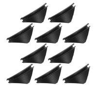 SHINEOFI 10 Pièces Racleur en Plastique Noir pour Distributeur Automatique, Anti-bourrage et Amélioration de L'efficacité, Compatible Distributeurs Automatiques