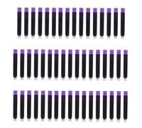SHINEOFI 100 Cartouches d'Encre Effaçables pour Stylo-Plume, Violette, Plastique, Lot de Recharges pour Étudiants à l'École