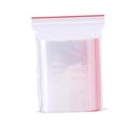 SHINEOFI 100 pièces Sacs Clairs Refermables Sacs Hermétiques à Fermeture Éclair pour Stockage et Organisation Objets Petits et Alimentaires