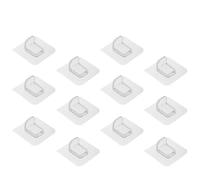 SHINEOFI 12 Pièces Coussin Amortisseur Anti-recul de Protection Murale pour Poubelle de Cuisine Matériau et Installation Facile pour Coins de Mur