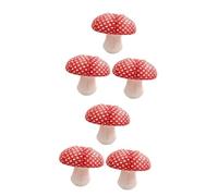 SHINEOFI 2 Ensembles Lanterne en Papier Champignon Lanternes Champignon Champignons Décorations De Champignons Lanternes De Champignons Suspendues Lanterne De Champignon De 3 pièces * 2