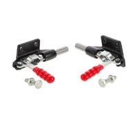 SHINEOFI 2 Pièces Pince à Bascule Push Pull 500 Lbs, Montage sur Bride | Acier Galvanisé, Déverrouillage Rapide et Usage D’une Main, pour Zones de Fixation Modulaires
