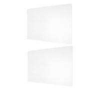 SHINEOFI 2 Pièces Plaque Acrylique de Découpe pour Machine de Gaufrage 3 | 8 X 6 Pouces, Support Stable et Transparent, Usage Répété pour Matrices et Loisirs Créatifs