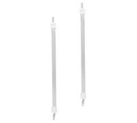 SHINEOFI 2 Pièces Tube Chauffant en Quartz Céramique de 26cm pour Chauffage Électrique Portable, Haute Efficacité et Remplacement Facile, pour Chambres Froides et Dortoirs