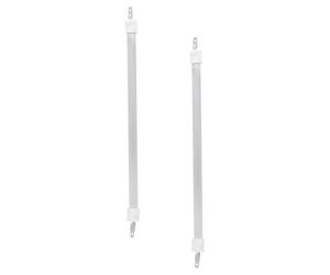 SHINEOFI 2 Pièces Tube Chauffant Quartz Infrarouge de Remplacement pour Radiateur D'appoint, Élément Céramique Stable et Fiable, Design Compact pour Temps Froid