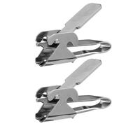 SHINEOFI 2 Pinces À Graines De Tournesol en INOX Décortiqueur De Graines pour De Melon Et Pignons De Pin Ouvre-Noix À Levier Compact pour Cuisine Et Protection des Dents