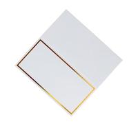 SHINEOFI 20 pièces Cartes de Siège avec Marquage Chaud Doré pour Mariage Fête Banquet Cartes Place Prénoms Élégantes Papier pour Table
